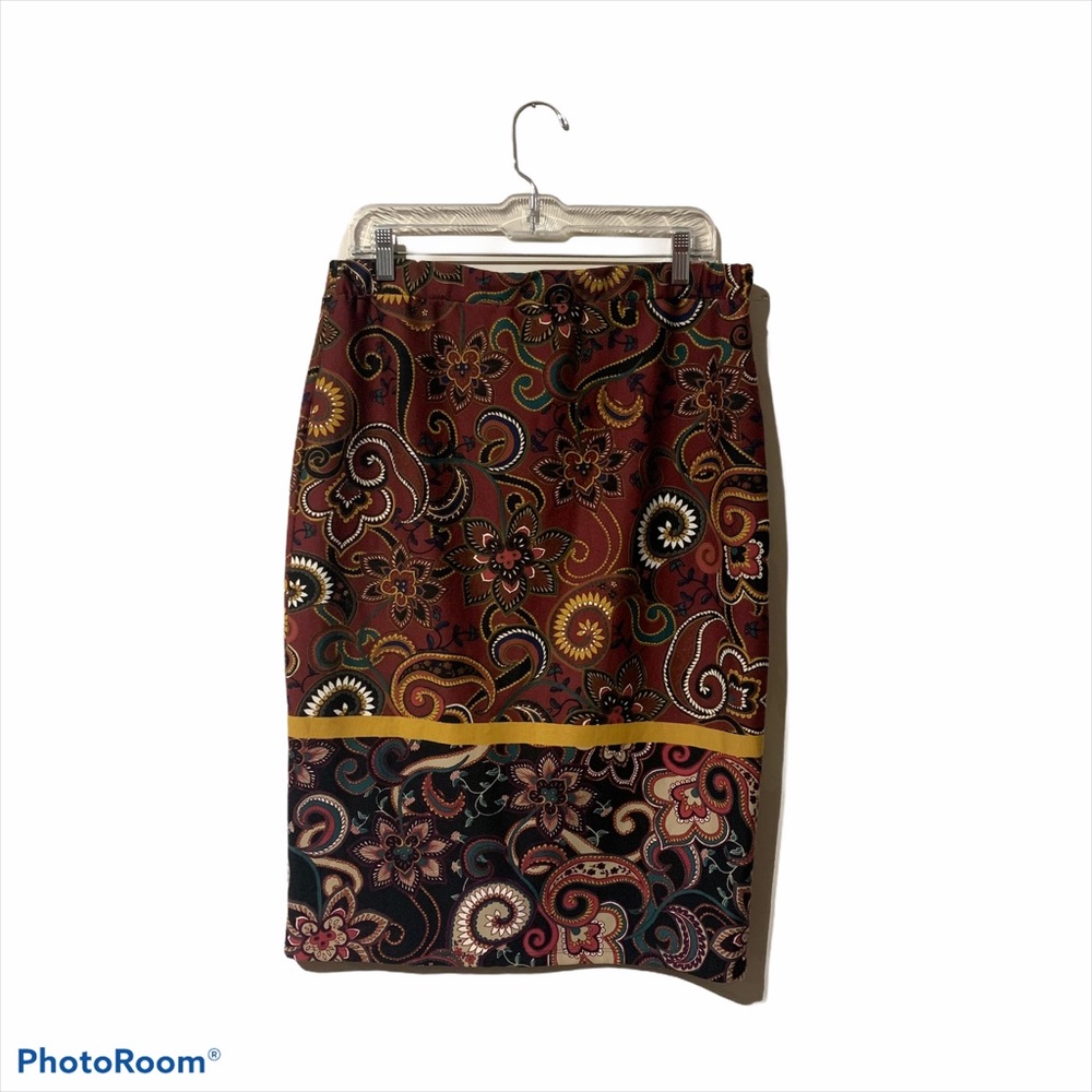 Melissa Page pencil skirt size large